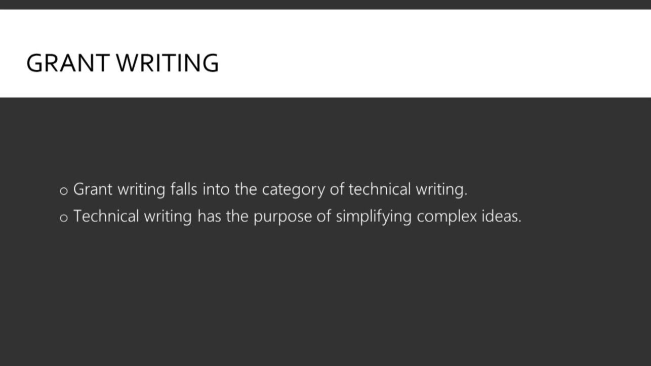 Technical Writing